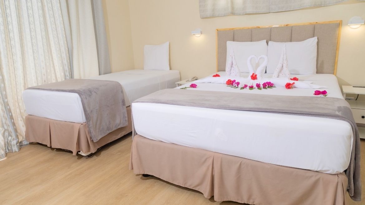 Tobago: Die Cabanas im Komforthotel bieten Platz für bis zu drei Personen