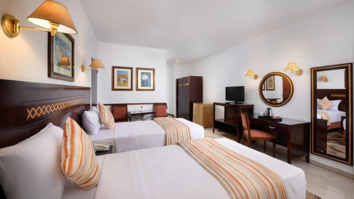 Safaga: Zimmerübersicht der Deluxe Beach Front Zimmer