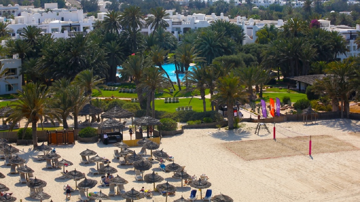 Djerba-Zarzis: Strandbereich des Komforthotels
