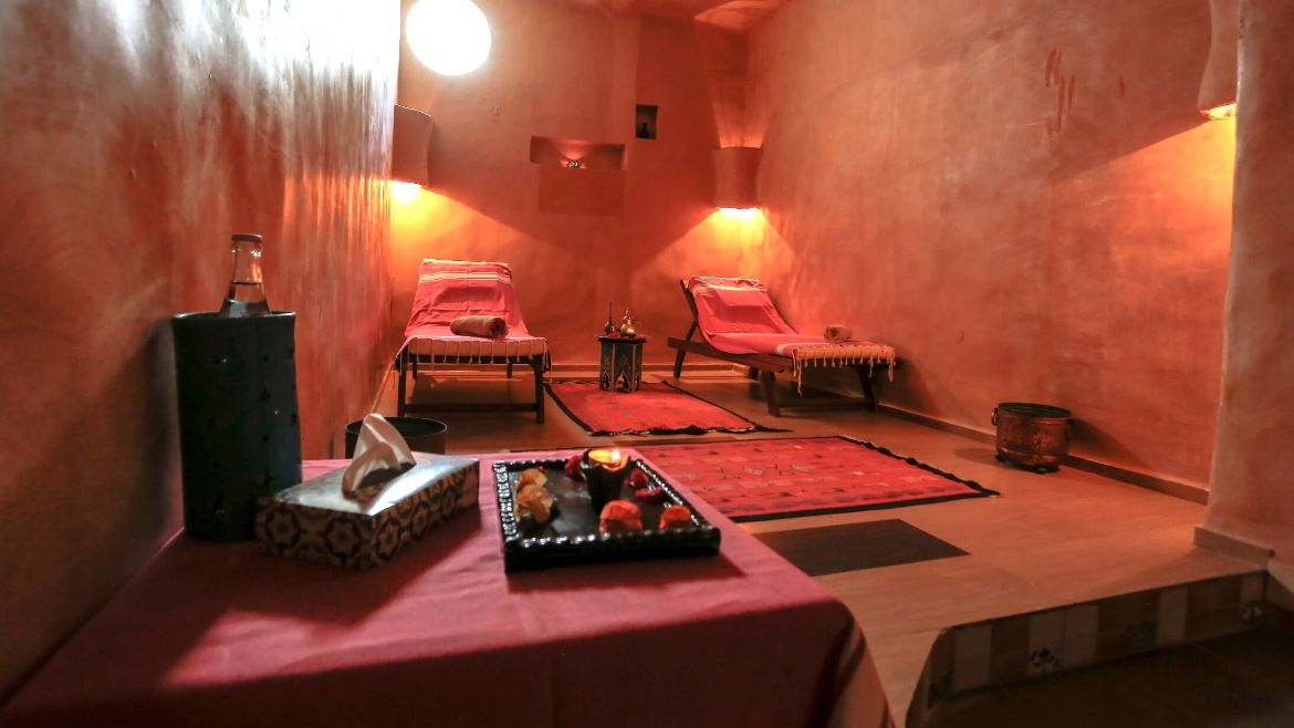 Djerba-Zarzis: Ruhebereich im Spa des Komforthotel Zarzis