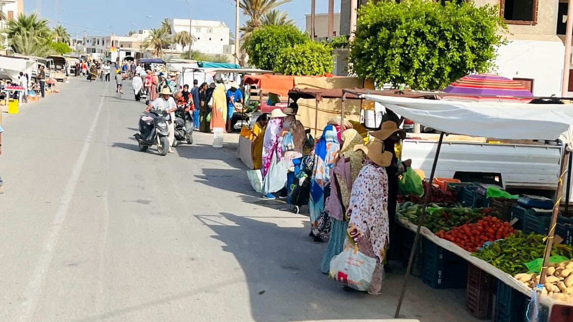 Djerba-Zarzis: Wochenmarkt in Hassi Jerbi