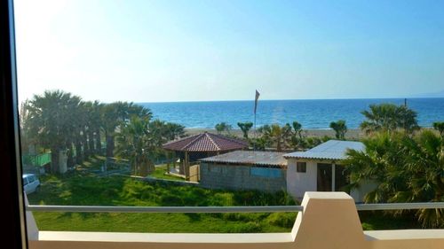 Rhodos Fanes: Balkonblick vom Strandhaus