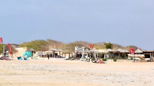 Boa Vista: Blick auf die Kite- und Wing/Windsurf Station
