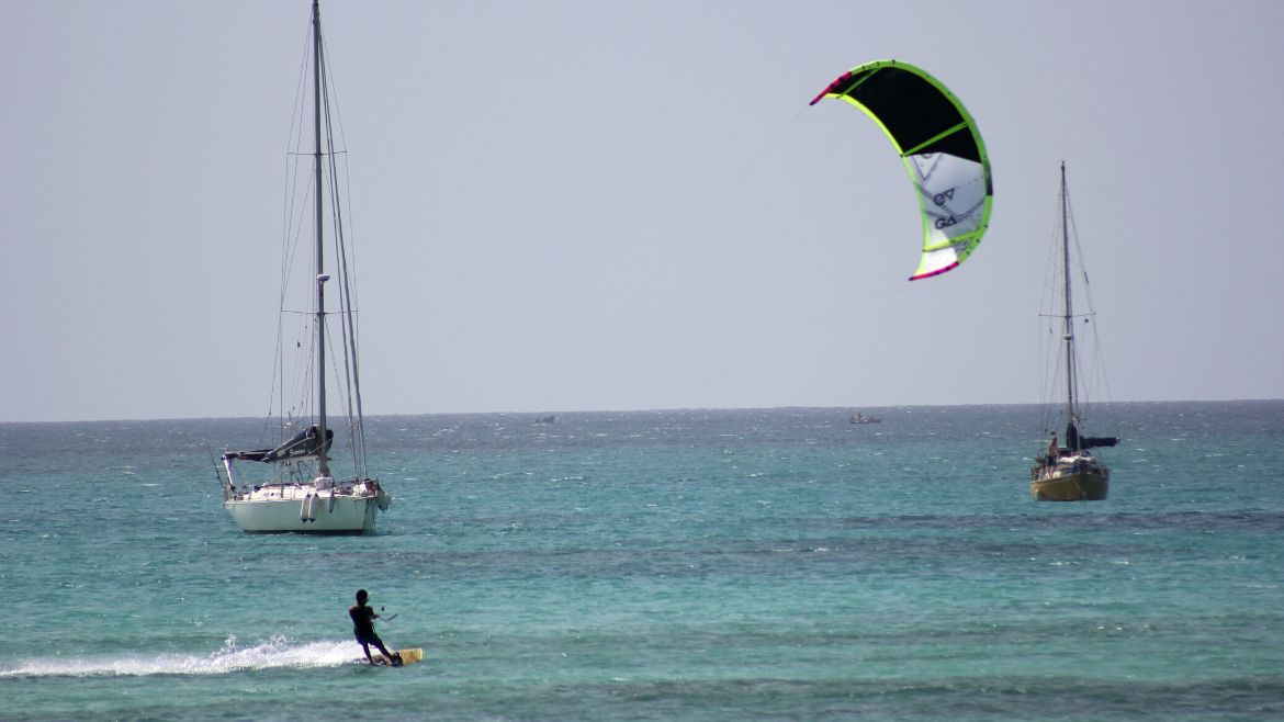 Boa Vista: Kitesurfen an der Kite- und Wing/Windsurf Station