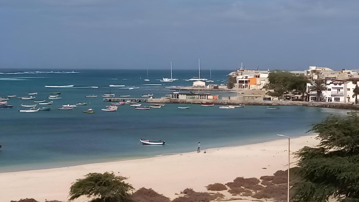 Boa Vista: Kleiner Hafen in Sal Rei