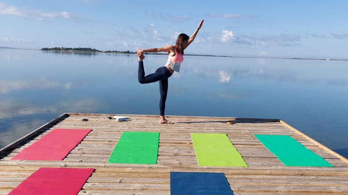 Marsala: Yoga an der Kite- und Windsurf Station