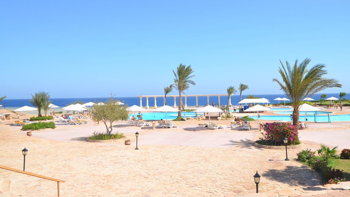 El Naaba: Poolbereich des Komforthotel 
