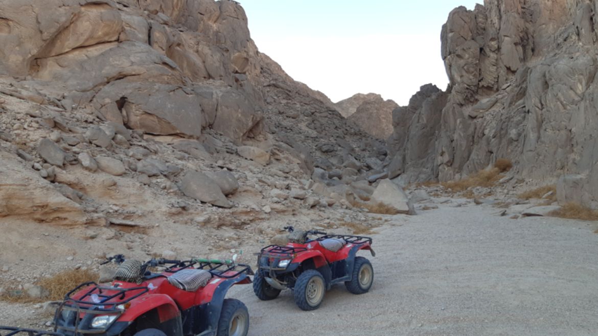 Soma Bay: Quad-Tour durch die Wüste Ägyptens