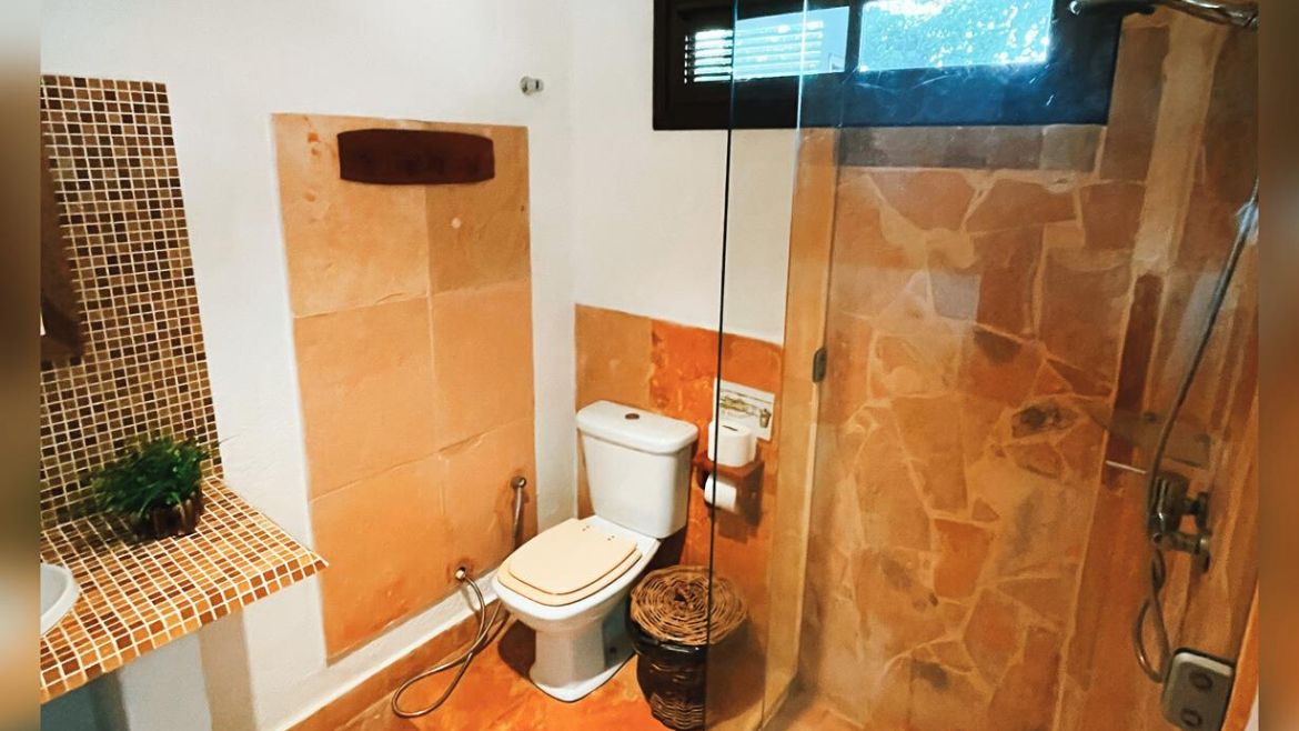 Ilha do Guajiru: Badezimmer der Superior Backyard Zimmer