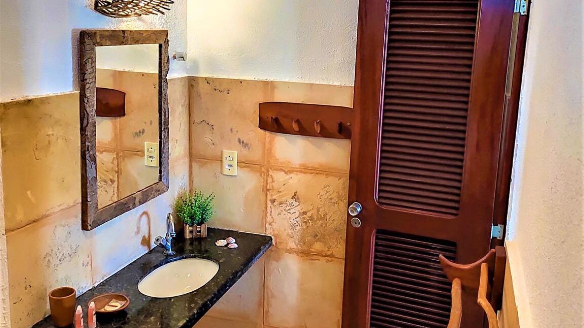 Ilha do Guajiru: Badezimmer der Classic Zimmer