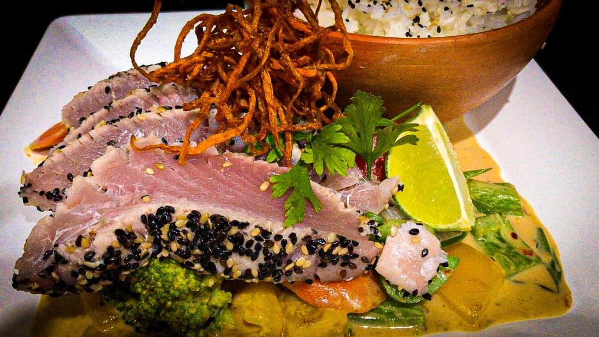 Ilha do Guajirú: Das essen im Restaurant des Kitehauses sollte man unbedingt probieren