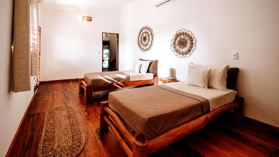 Ilha do Guajiru: Die Deluxe Family Zimmer verfügen über zwei Schlafbereiche