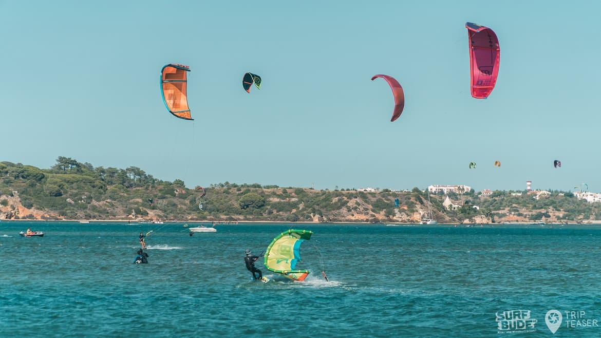Algarve: Revier vom Kite Camp