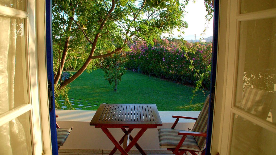 Naxos: Terrasse der Familien Appartements