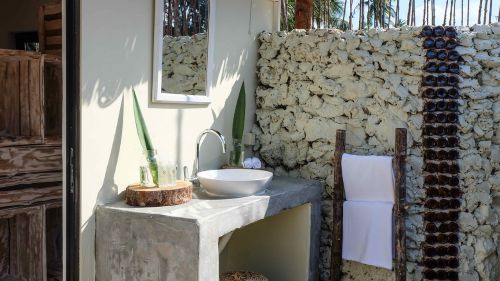 Sansibar: Outdoor Badezimmer