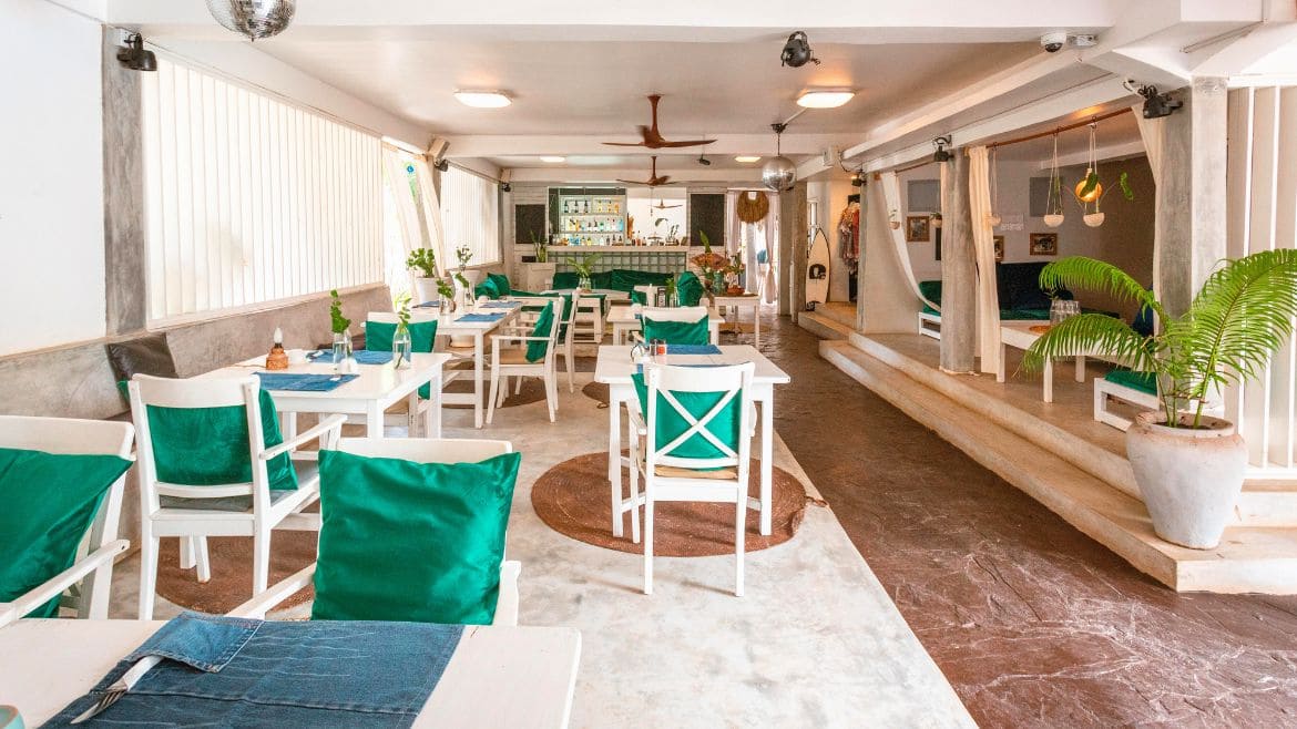 Sansibar: Restaurant des Surfhotels