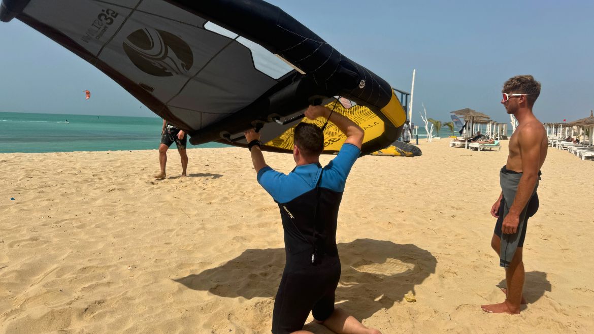Boa Vista: Die ersten Übungen am Strand