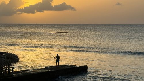 Tobago: Angeln am Komforthotel