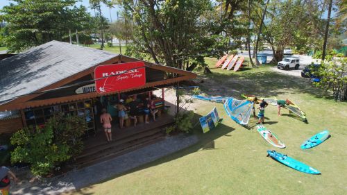 Tobago: Blick auf die Station