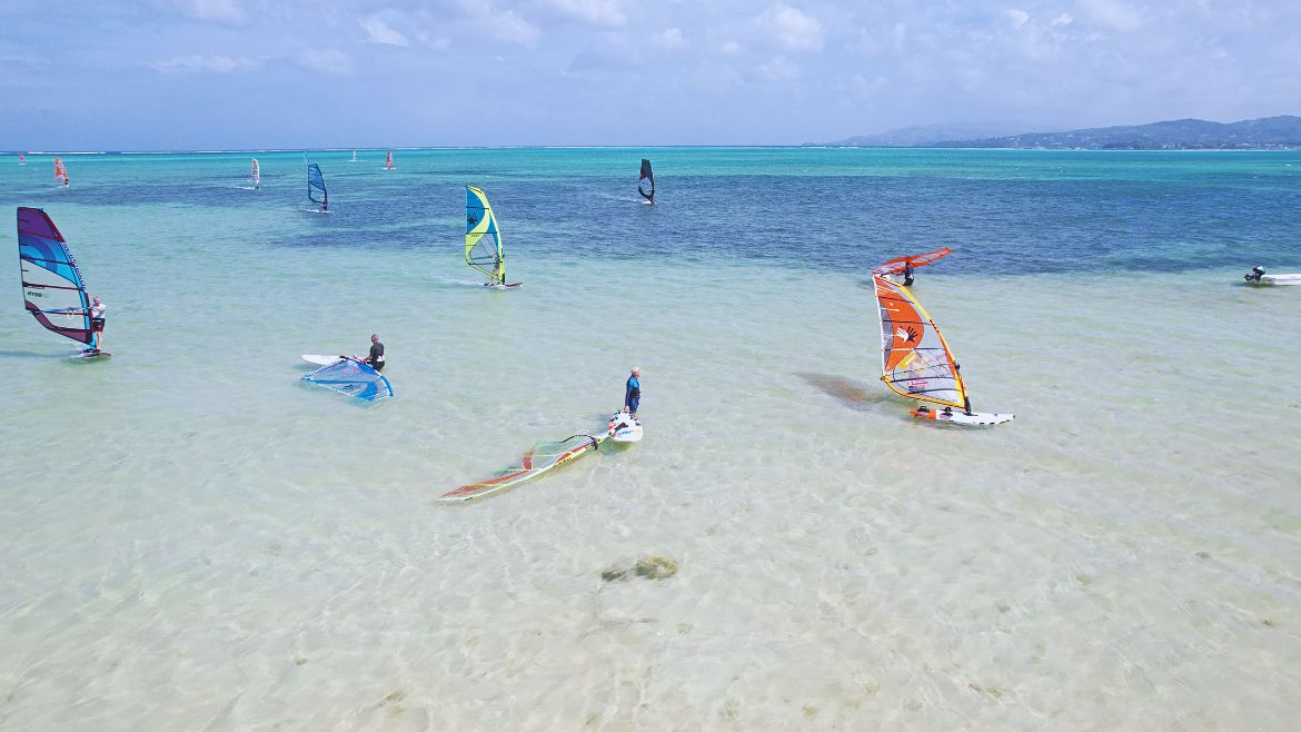 Tobago: Windsurfen auf Tobago